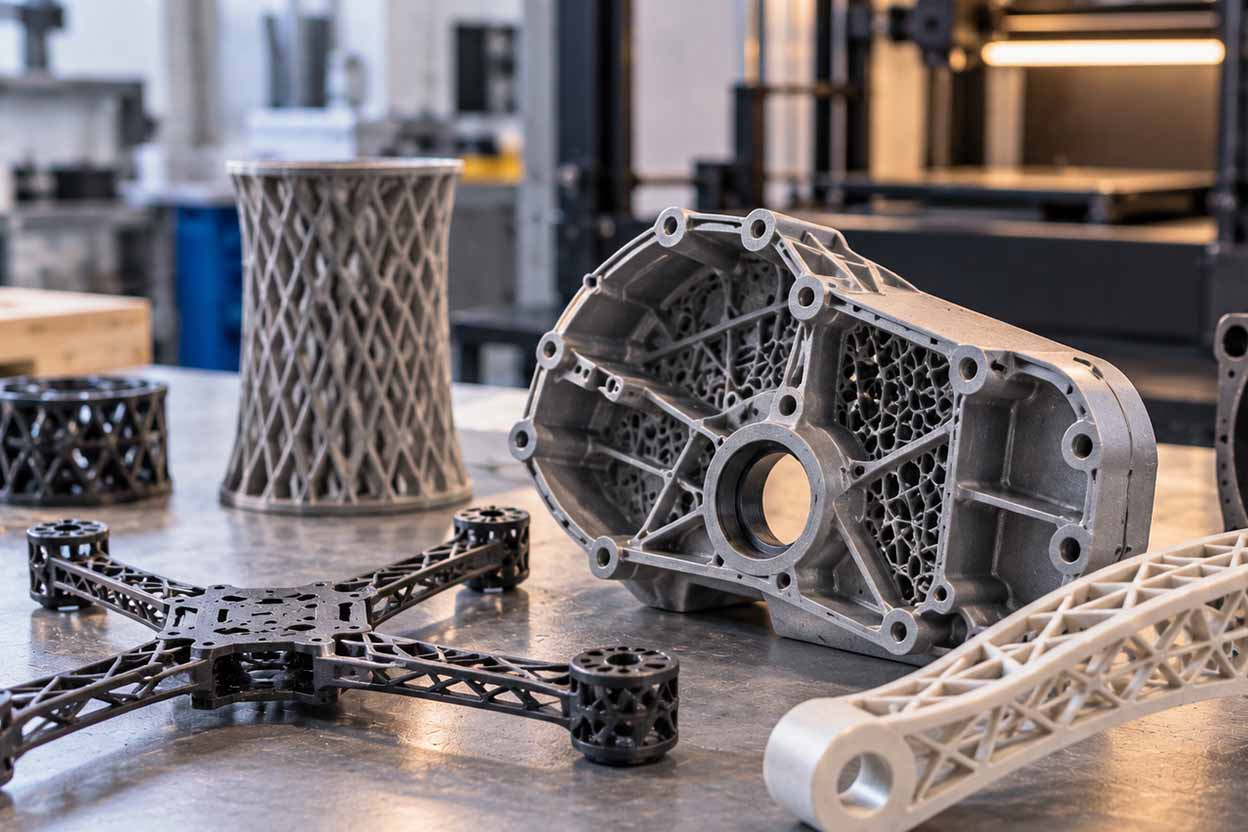 How Lightweight 3D Printing Reduces Part Weight