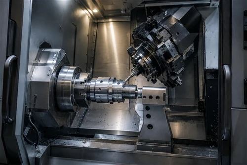 Five-Axis Precision Lathe Machining Supports Integrated Part Production